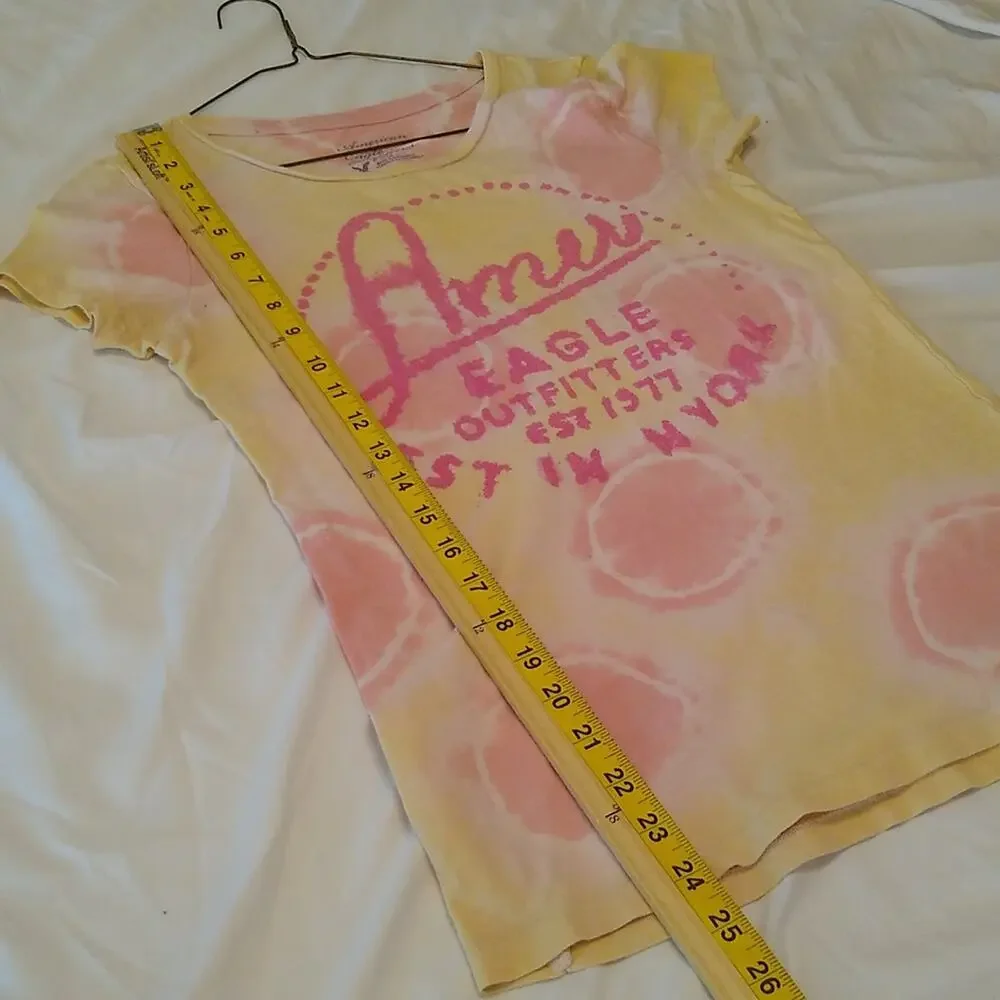 American Eagle women's size medium tie dye t-shirt. Casual
